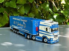 Reboque Scania S highline CS20H caixa de direção dupla "Jochems" modelos de caminhão WSI 1:50 comprar usado  Enviando para Brazil