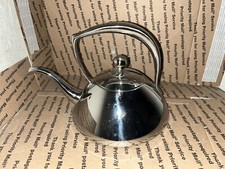 Usado, Chaleira de chá Palm Restaurant aço inoxidável 1,5 qt comprar usado  Enviando para Brazil