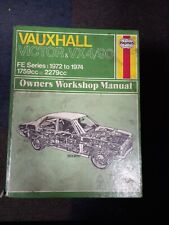 Haynes manual vauxhall for sale  BILSTON