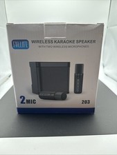 Máquina de karaokê com 2 microfones sem fio portátil FULLIFE, usado comprar usado  Enviando para Brazil