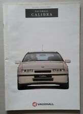 Vauxhall calibra brochure for sale  BOURNE
