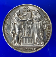 Medaille jeton argent d'occasion  Nantes-