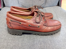 Sebago brown leather for sale  NORWICH