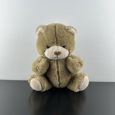 Puff polar vintage 24K por efeitos especiais ursinho de pelúcia Huggin 8" marrom, usado comprar usado  Enviando para Brazil