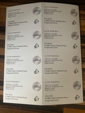 Hot drinks vouchers for sale  STOURPORT-ON-SEVERN