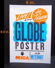 Globe poster baltimore for sale  Millersville