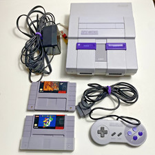 Super Nintendo/SNES Console Bundle + Games & Controller *Cleaned & Tested* na sprzedaż  Wysyłka do Poland