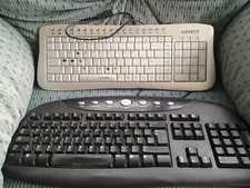 Silver advent keyboard for sale  WIGAN