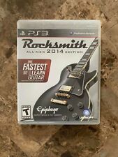 ROCKSMITH (Sony PLAYSTATION 3 Ps3) Jogo Apenas sem cabo Disco Perfeito Aprenda a Jogar comprar usado  Enviando para Brazil
