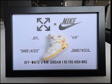 Używany, OFF-WHITE x Air Jordan 1 Retro High NRG – Ramka kolekcjonerska (2/20) na sprzedaż  PL