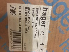 Hager jk208p way for sale  GREENFORD