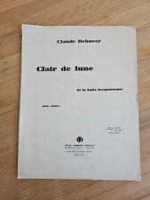 Debussy clair lune gebraucht kaufen  Bad Vilbel