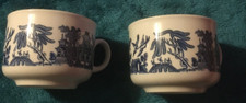 Churchill willow pattern for sale  LEICESTER