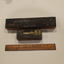 Vintage printing blocks for sale  Iberia