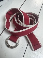 Gürtel rot weiß gebraucht kaufen  Deutschland