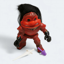 Boneco vintage 1992 BATTLE TROLLS Sir Knight vermelho 6" com arma brinquedo Hasbro completo comprar usado  Enviando para Brazil