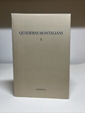 Libri quaderni montaliani usato  Cesena