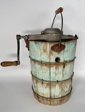 Freezer de sorvete 1923 White Mountain 2 quartos 2XG tripla ação manivela verde comprar usado  Enviando para Brazil