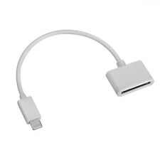 Convertidor Adaptador Blanco Para iPhone 5 y 6 - CONECTAR A IPHONE 4 CARGADOR DE CABLE  segunda mano  Embacar hacia Mexico
