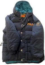 Jaqueta acolchoada Fila Italia grande masculina ETS2 terreno extremo sobrevivência azul comprar usado  Enviando para Brazil