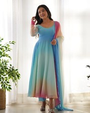 Robe soirée indienne d'occasion  Expédié en France