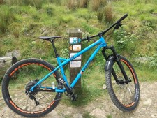 Orange hardtail sale for sale  NEATH