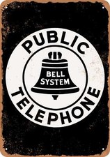 Metal sign bell for sale  Minneapolis