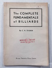 Complete fundamentals billiard for sale  Princeton