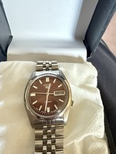 Seiko mens stainless for sale  KIRKCALDY