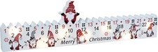 Christmas wooden advent for sale  RUNCORN