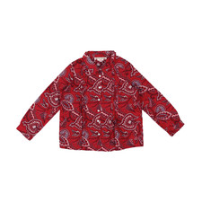 Chemise vintage rouge d'occasion  Bons-en-Chablais