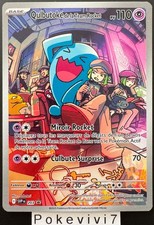 Carte pokemon qulbutoke d'occasion  Valognes