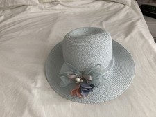 pale blue wedding hat for sale pale blue wedding hat for sale RAINHAM
