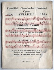 Eisteddfod pwllheli 1955 for sale  PWLLHELI