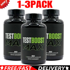 1-3X TEST BOOST Max Escultura Construção Muscular Masculina Perda de Peso Gordura-Novo e Selado~~ comprar usado  Enviando para Brazil