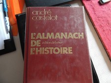 Livre almanach histoire d'occasion  Janzé