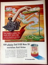 Shell oil vintage for sale  San Francisco