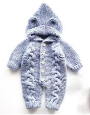 Cable hooded romper for sale  LONDON