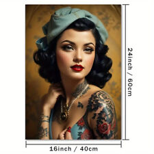 Tela quadro pinup usato  Villar Focchiardo