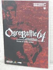 OGRE BATTLE 64 Nintendo Guia Oficial 1998 Japão SG98 comprar usado  Enviando para Brazil