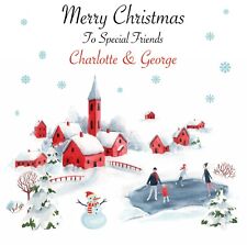 Biglietto natale personalizzat usato  Spedire a Italy