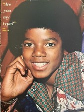 Pinup Vintage Michael Jackson, The Jackson Five, Página Inteira comprar usado Pinup Vintage Michael Jackson, The Jackson Five, Página Inteira comprar usado  Enviando para Brazil