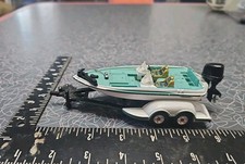 Década de 1980? BASS BOAT FISH FINDER, Jack, Winch, AZUL/Branco MODELO DE COLECIONADOR FUNDIDO , usado comprar usado  Enviando para Brazil