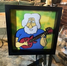Framed jerry garcia for sale  San Pedro