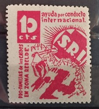 Spanien. Bürgerkrieg. Socorro Rojo Internacional 10cts comprar usado  Enviando para Brazil