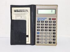 Calculadora VINTAGE CONSTRUCTION MASTER IV modelo 4045 comprar usado  Enviando para Brazil