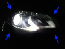 Farol Audi A3 S3 RS3 8P XENÔNIO EDIÇÃO PRETA 2011 DRIVER DIREITO FABRICANTE DE EQUIPAMENTO ORIGINAL 48K MILHAS comprar usado  Enviando para Brazil