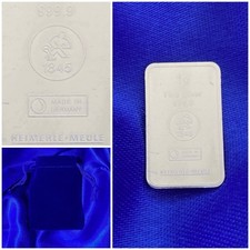 Lingot argent pur d'occasion  Saint-Genis-Pouilly