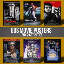 80s movie posters for sale  STOCKPORT