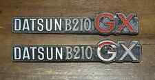 Datsun b210 badge for sale  Fowler